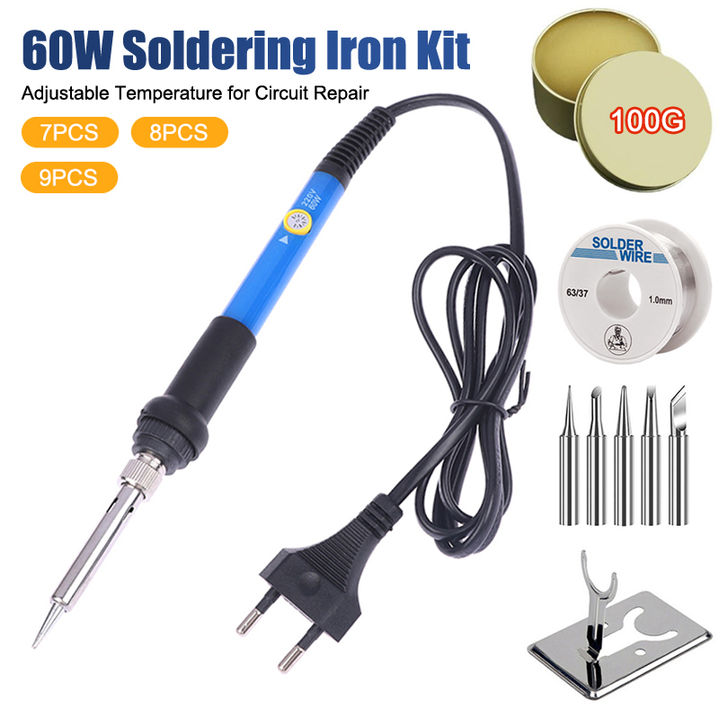 Soldering Iron Kit - Kit Solder Listrik 220V 60W dengan