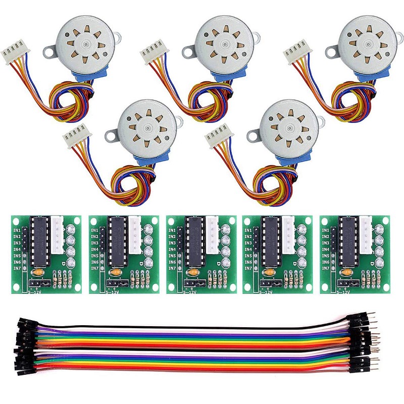 Stepper Motor 28Byj - 5set ULN2003 28BYJ-48 5V Motor Stepper