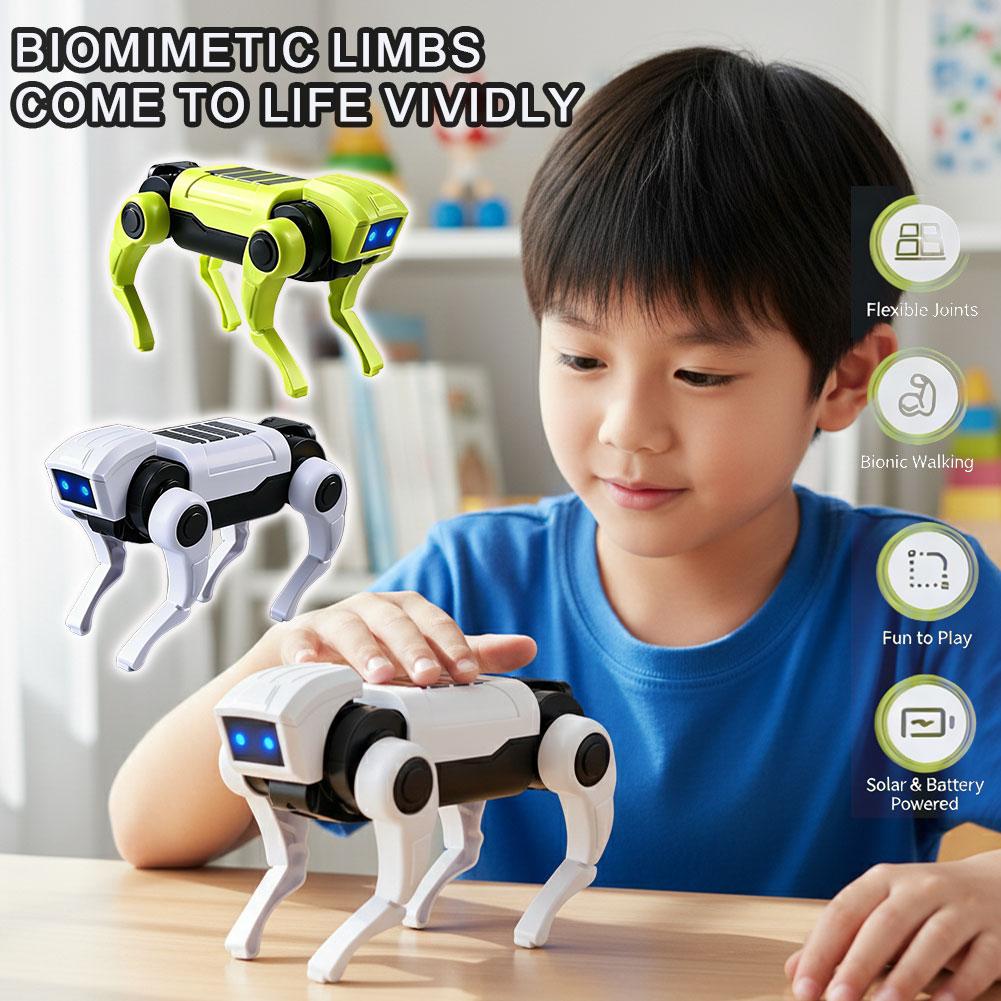 Diy Robot Electronics Kit - Mainan Anjing Robot RC Perakitan DIY
