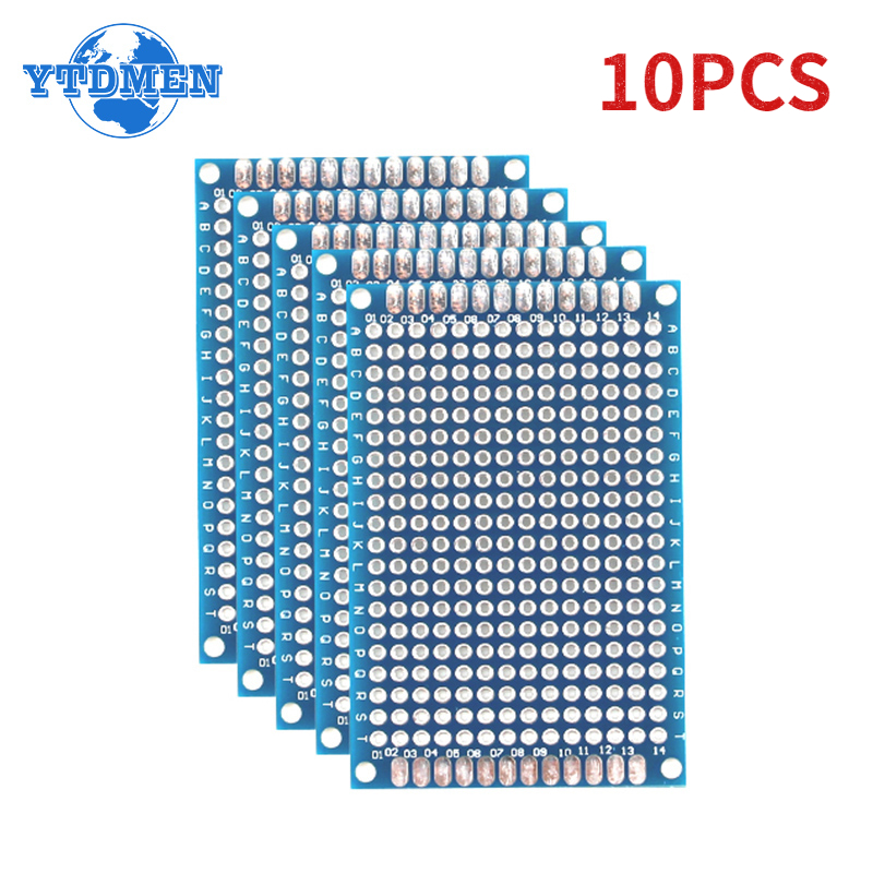 Diy Home Electronics Projects - 10 buah 4x6cm papan PCB sisi