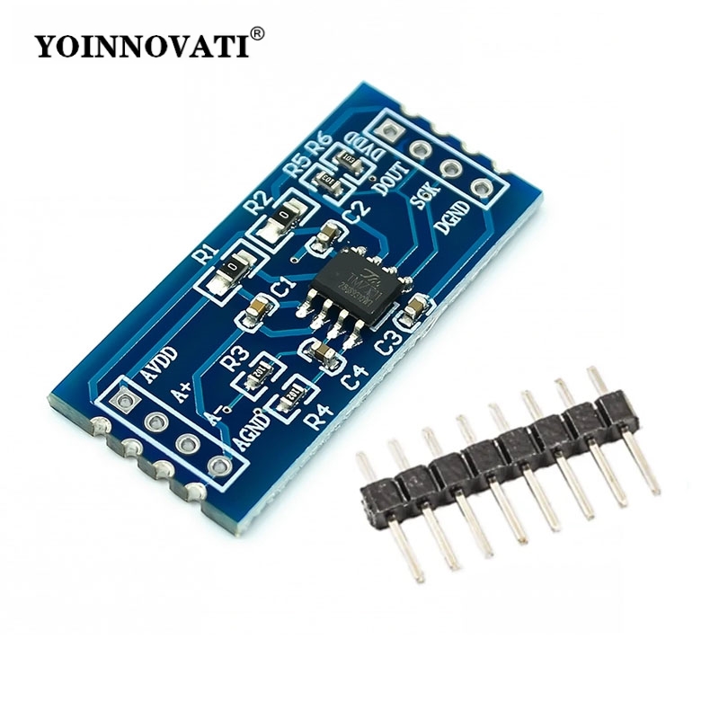 Diy Electronics Load Cell - TM7711 Modul Sensor Tekanan Penimbangan 24Bit