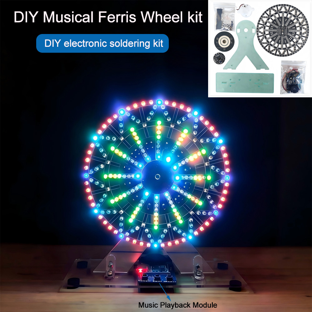 Diy Home Electronics Projects - Kit elektronik DIY Roda Ferris Musikal