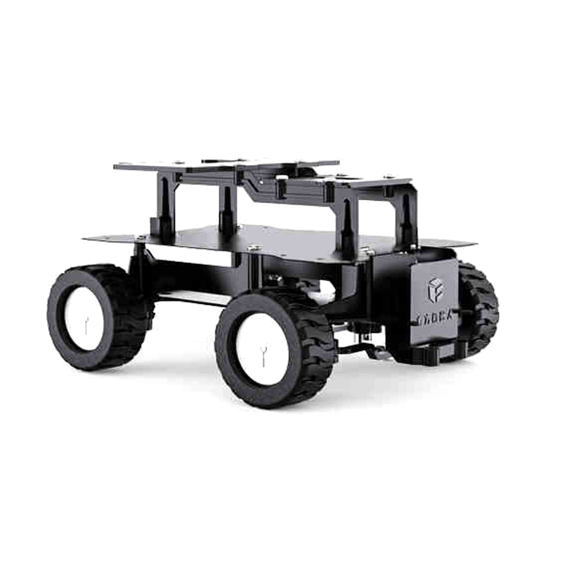 Diy Robot Electronics Kit - Mobil Robot Akrilik 4WD dengan Motor