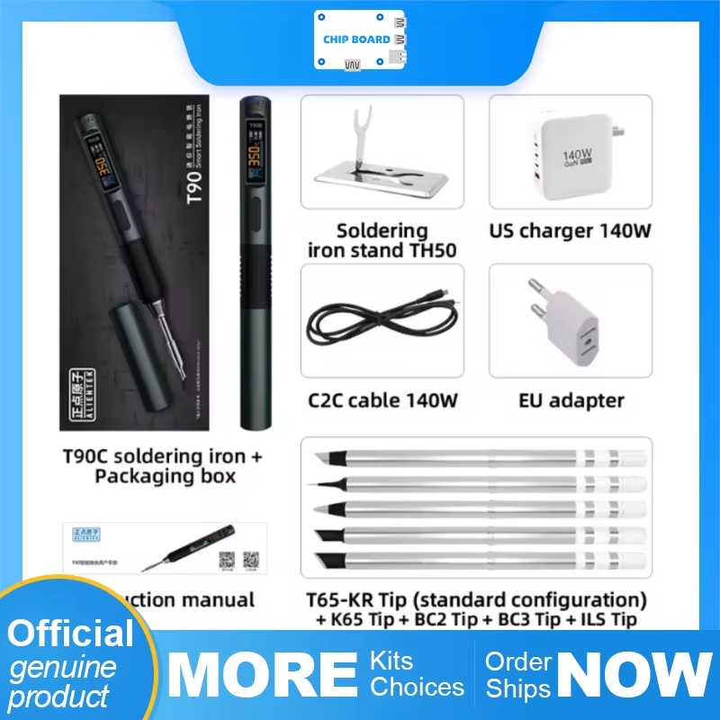 Soldering Iron Kit - Kit solder listrik ALIENTEK T90 140W
