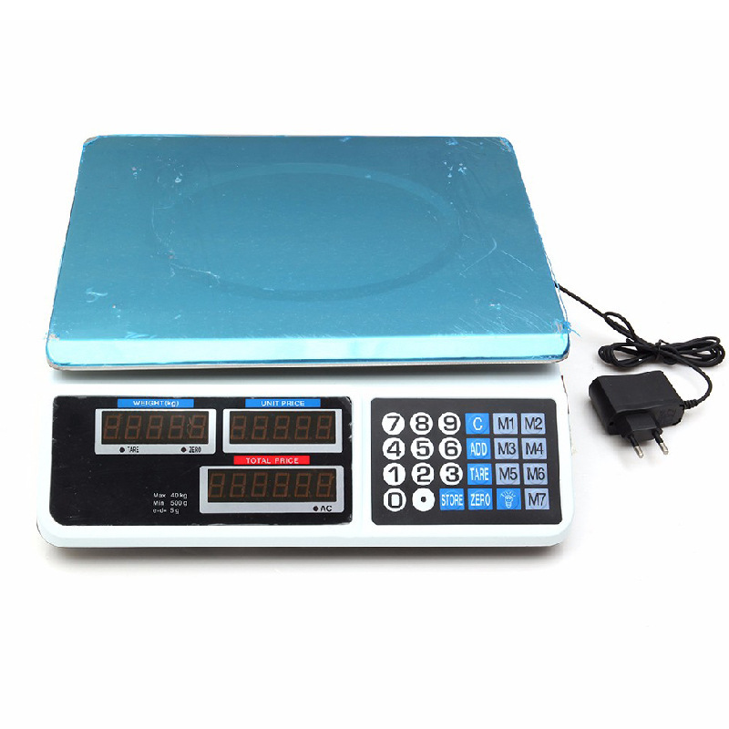 Diy Electronics Stores - Timbangan Elektronik Stainless Steel 30KG Isi