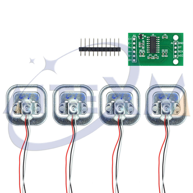 Diy Electronics Load Cell - 4 buah Sensor berat badan sel