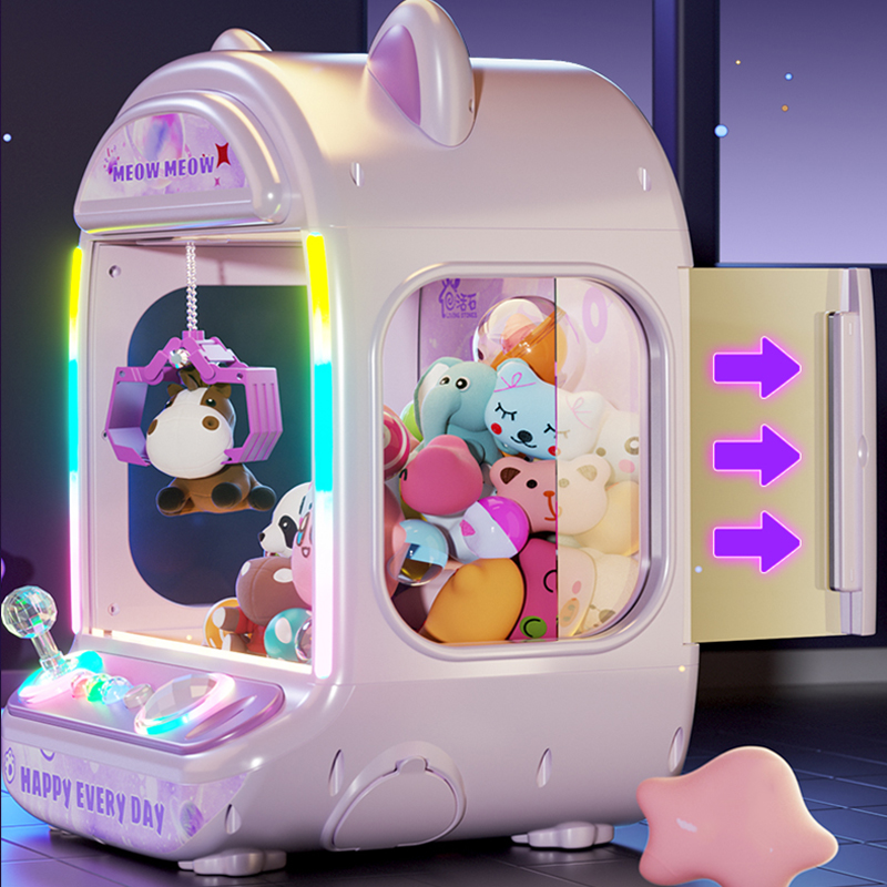 Diy Electronics Starter Kit - Mesin Boneka Otomatis Ungu DIY, Permainan