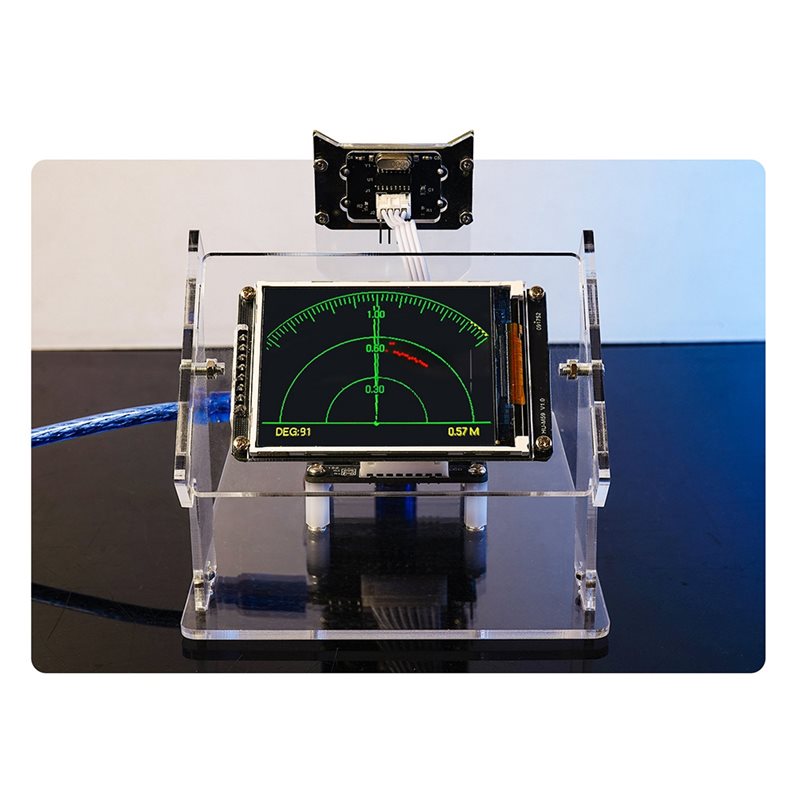 Pemindai Sensor Radar Simulasi - Diy Electronics Projects For Students ulasan dan harga