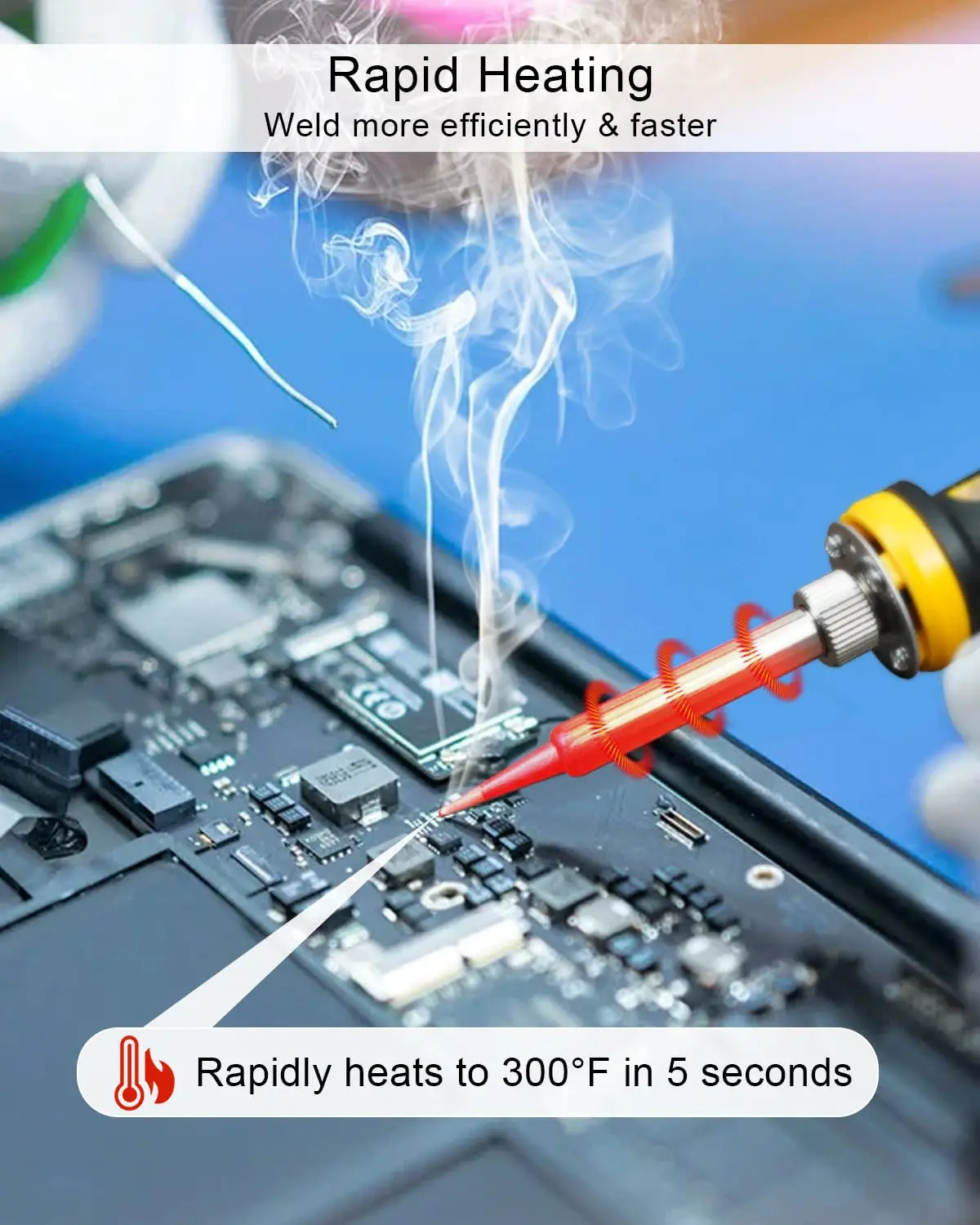 Kit Besi Solder Portabel Kompa - Soldering Iron Kit ulasan dan harga