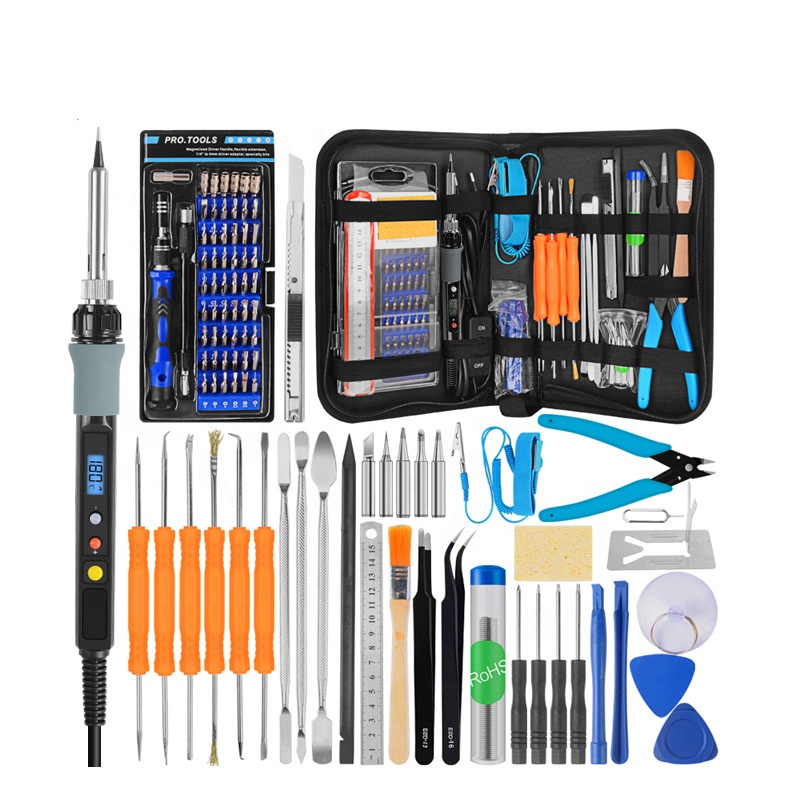 Alat Solder Listrik Digital de - Soldering Iron Kit ulasan dan harga