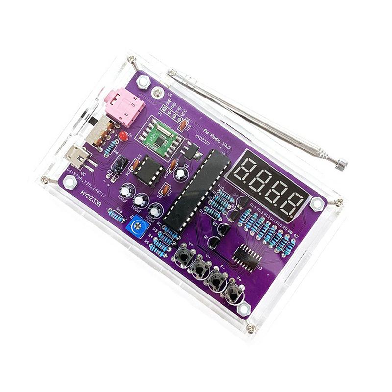 Kit Rakitan Radio FM Dua Salur - Diy Electronics For Adults ulasan dan harga