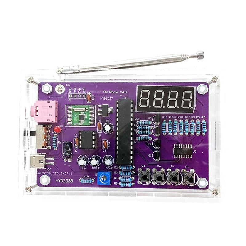 Kit Rakitan Radio FM Dua Salur - Diy Electronics For Adults ulasan dan harga