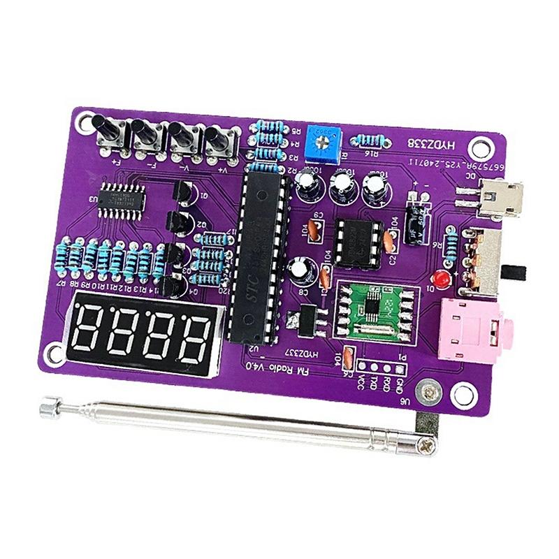 Kit Rakitan Radio FM Dua Salur - Diy Electronics For Adults ulasan dan harga