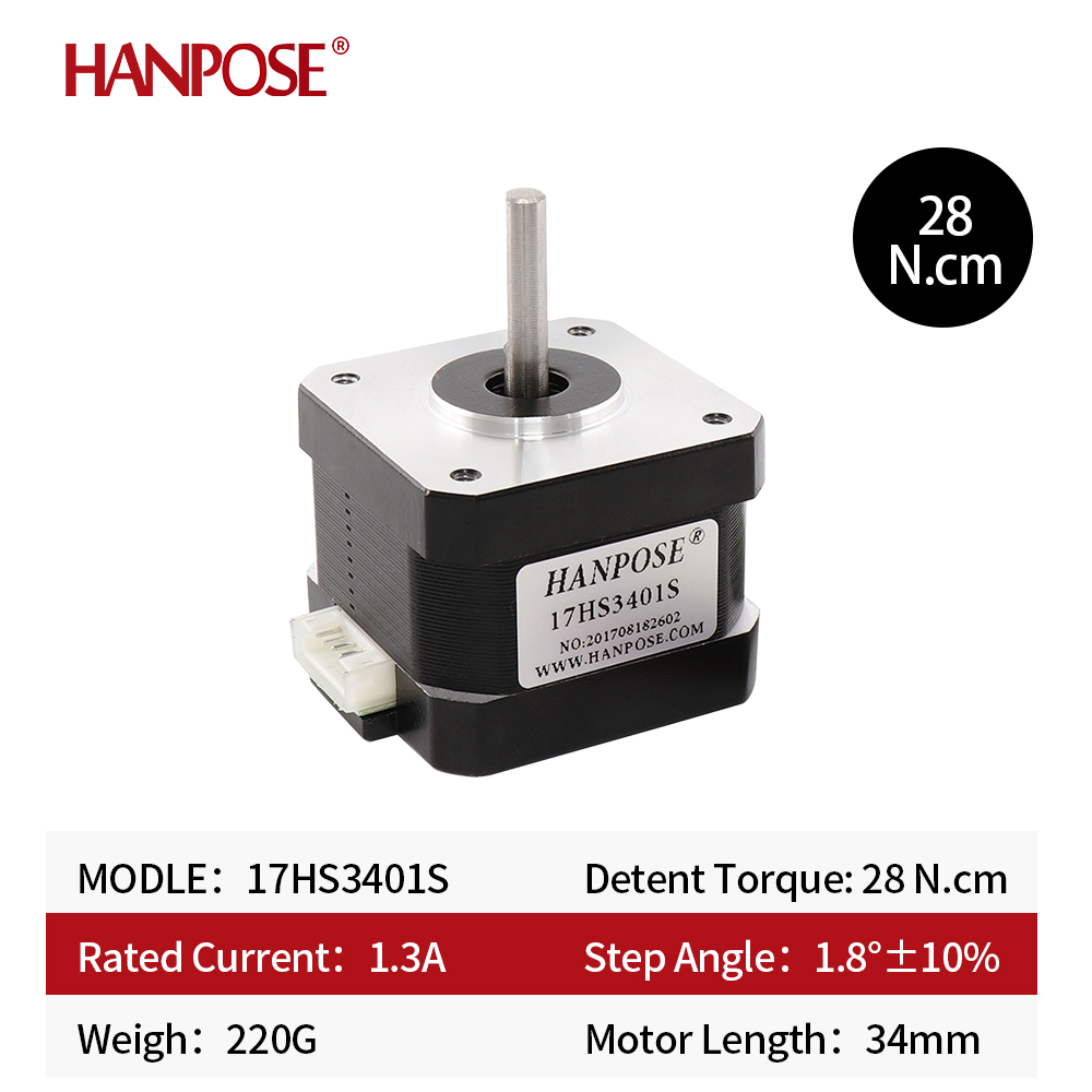 Motor Stepper Nema 17 17HS3401 - Stepper Motor 28Byj ulasan dan harga