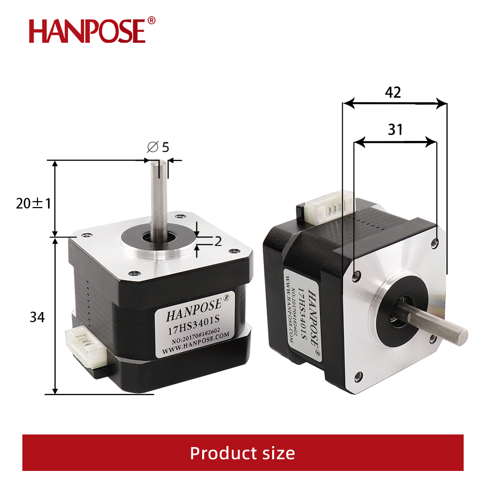 Motor Stepper Nema 17 17HS3401 - Stepper Motor 28Byj ulasan dan harga