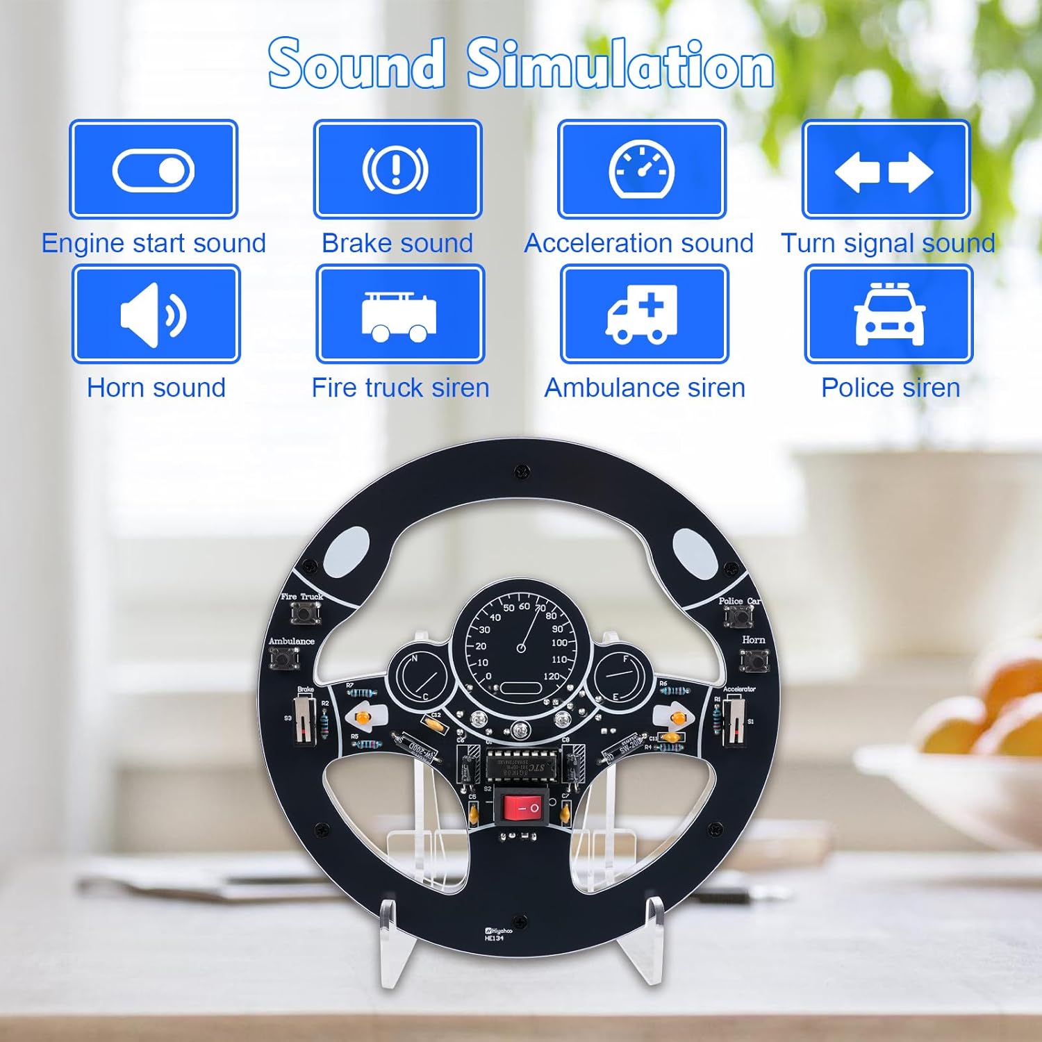 Kit Soldering DIY Setir Mobil  - Diy Electronics For Adults ulasan dan harga