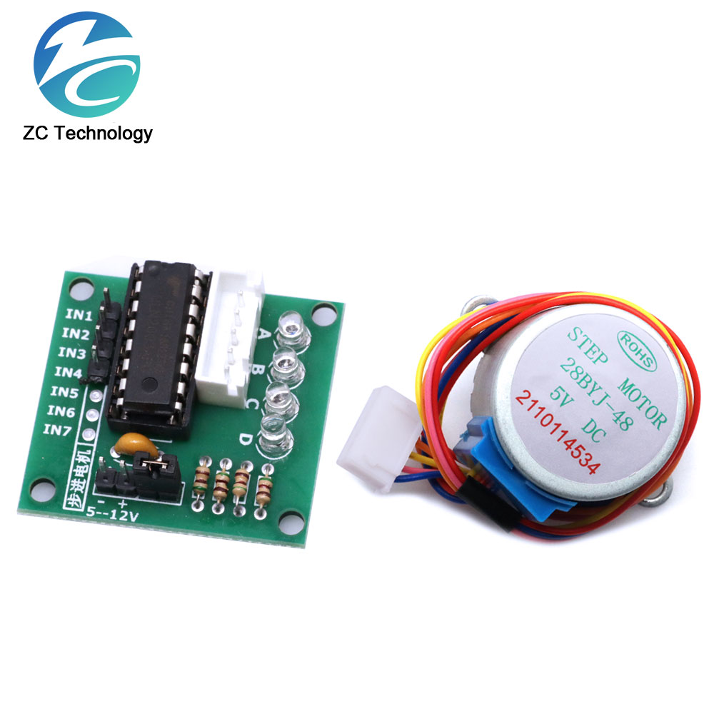 1Lot 28BYJ-48-5V 4 Fase Motor  - Stepper Motor 28Byj ulasan dan harga