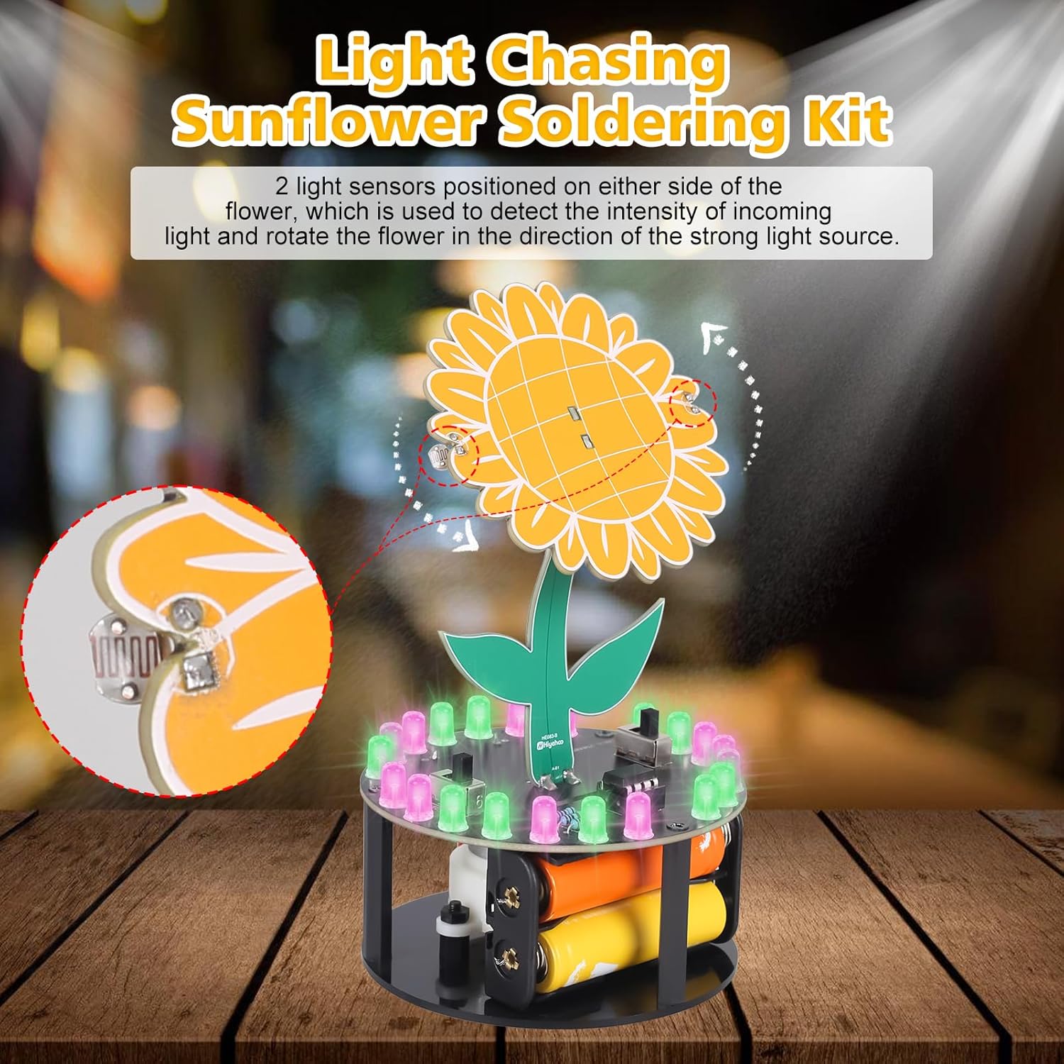 Kit Latihan Penyolderan Bunga  - Diy Electronics For Adults ulasan dan harga