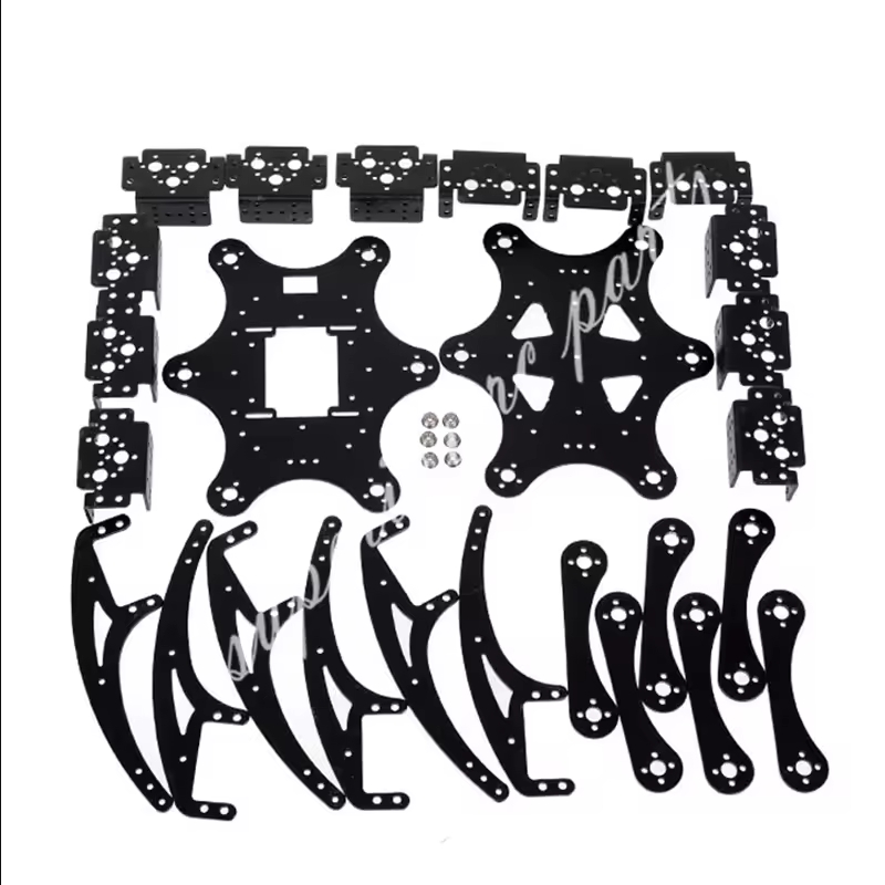 Kit Bingkai Robot Enam Kaki 3  - Diy Robot Electronics Kit ulasan dan harga