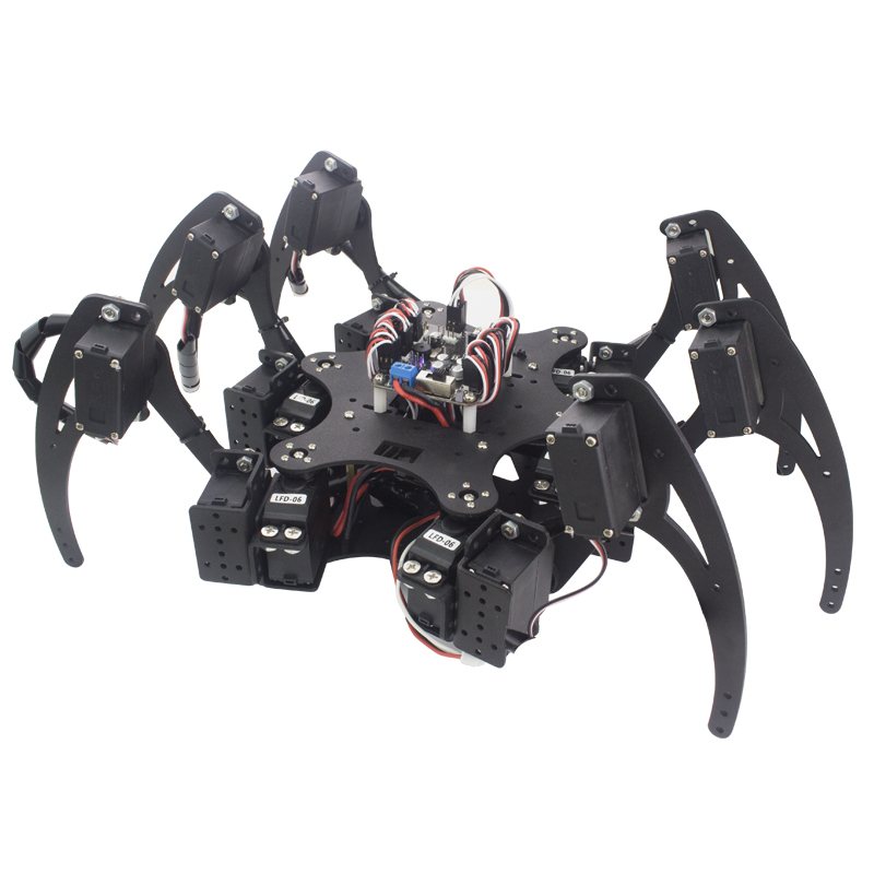 Kit Bingkai Robot Enam Kaki 3  - Diy Robot Electronics Kit ulasan dan harga
