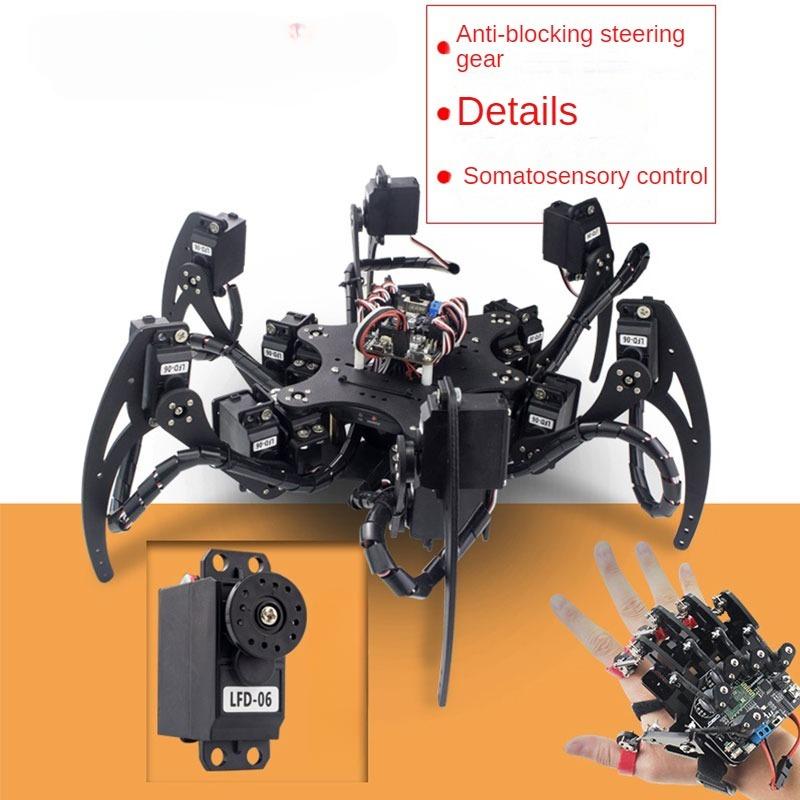 Kit Bingkai Robot Enam Kaki 3  - Diy Robot Electronics Kit ulasan dan harga