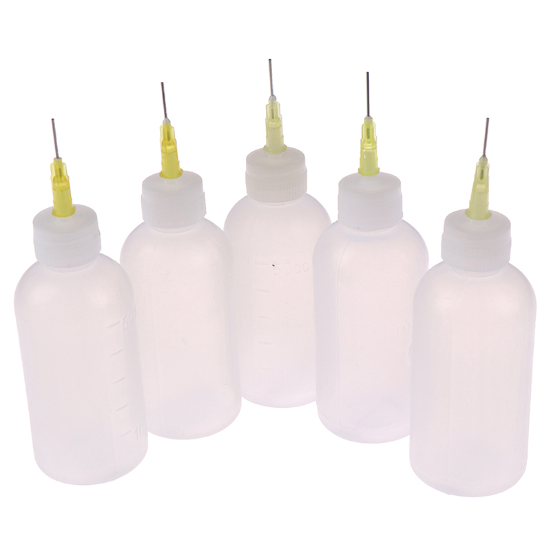 Botol Dispenser Jarum 50ml unt - Diy Electronics Recycling ulasan dan harga