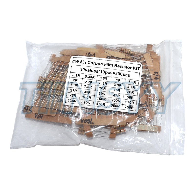 300PCS Kit Resistor 1W 5% Karb - Diy Home Electronics Projects ulasan dan harga