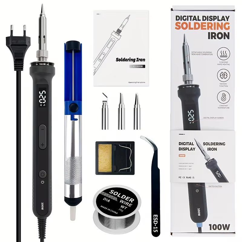 Kit Solder Digital 100W, Alat  - Diy Electronics Repair ulasan dan harga