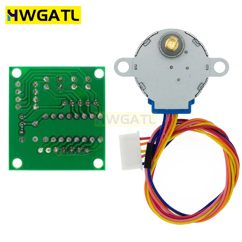 HWGATL 5V 4-Phase 28BYJ-48 DC  - Stepper Motor 28Byj ulasan dan harga