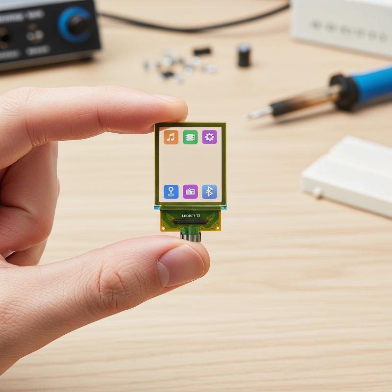 Layar PMOLED Transparan 1,5 In - Diy Wearable Electronics ulasan dan harga