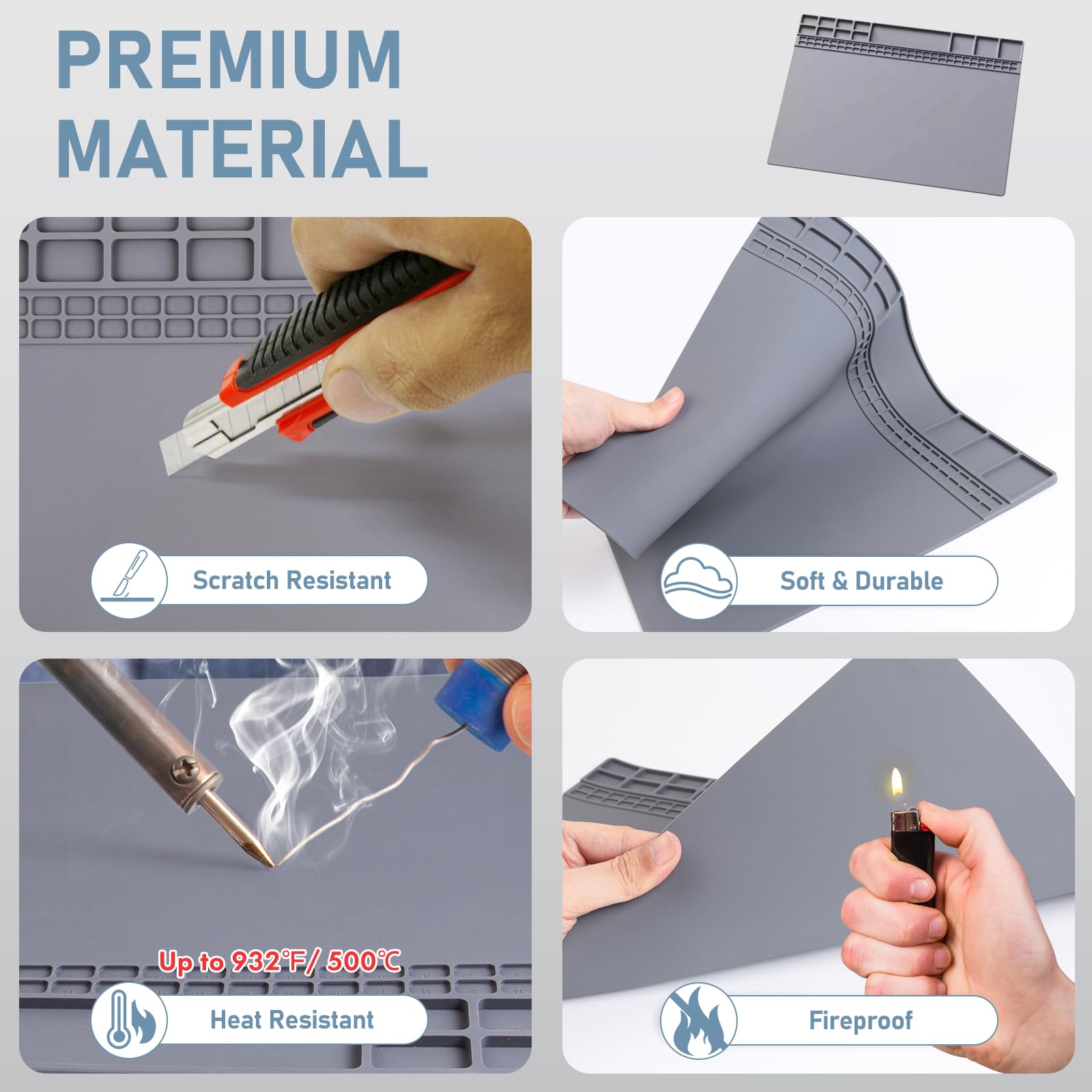 Pad Solder Silikon Magnetik 50 - Diy Electronics Repair ulasan dan harga