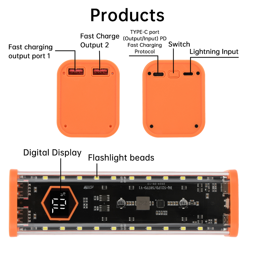 Casing Baterai 8*21700 22.5W P - Diy Electronics Hobby ulasan dan harga