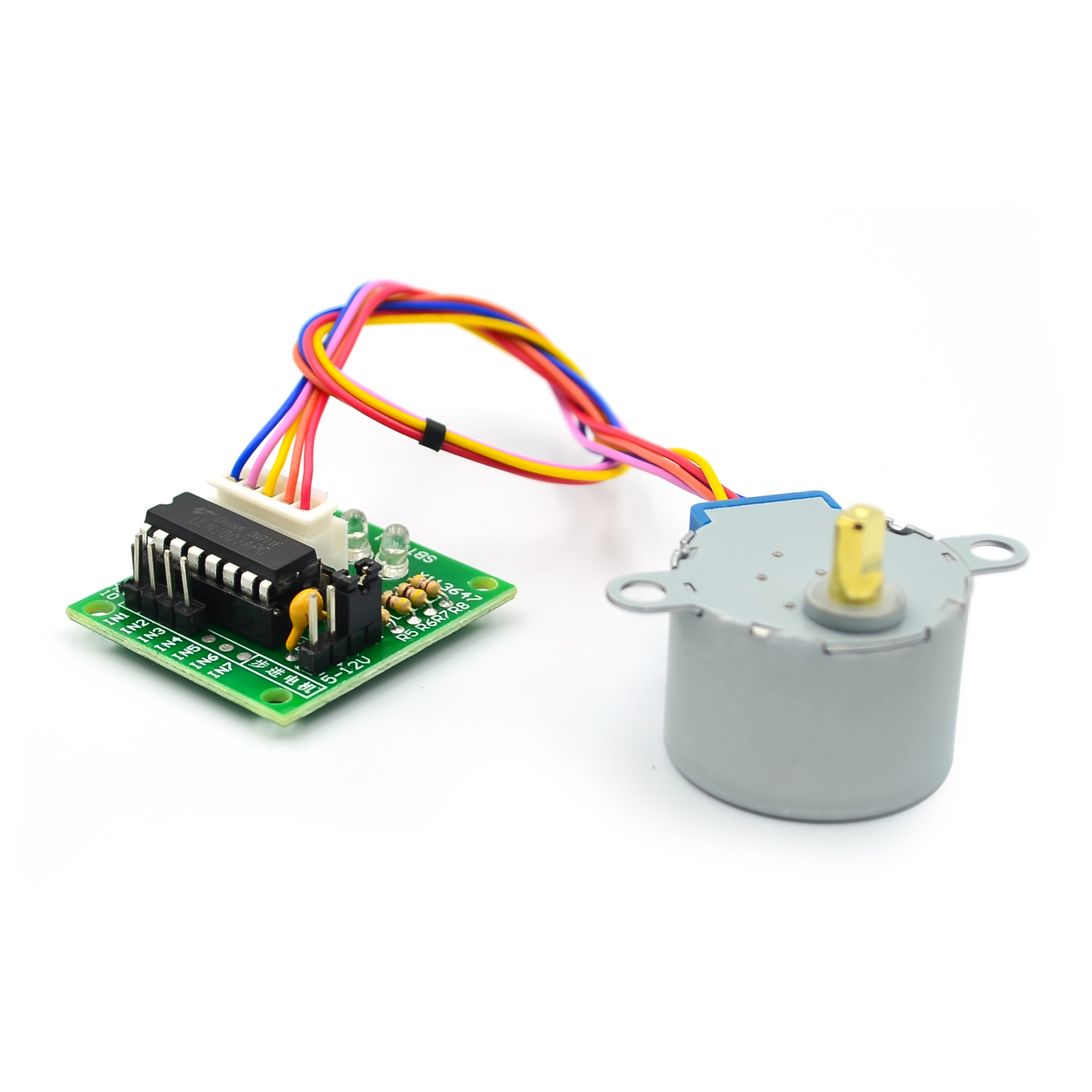 Motor Stepper 5V 28BYJ-48 + Mo - Stepper Motor 28Byj ulasan dan harga