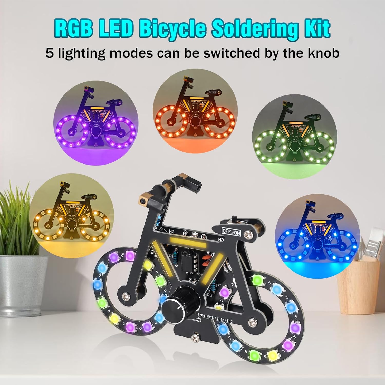 Kit Proyek Penyolderan Sepeda  - Diy Electronics Gifts ulasan dan harga
