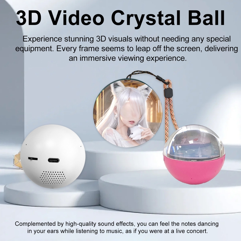 Bola Kristal 3D Wifi Album Fot - Diy Electronics Gifts ulasan dan harga