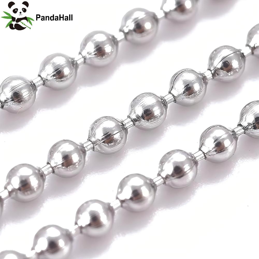 PandaHall Rantai Bola Baja Tah - Diy Electronics Hobby ulasan dan harga
