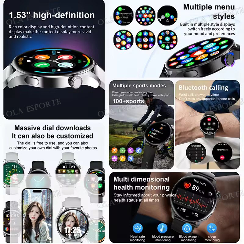 Jam Tangan Pintar Baru untuk P - Diy Wearable Electronics ulasan dan harga