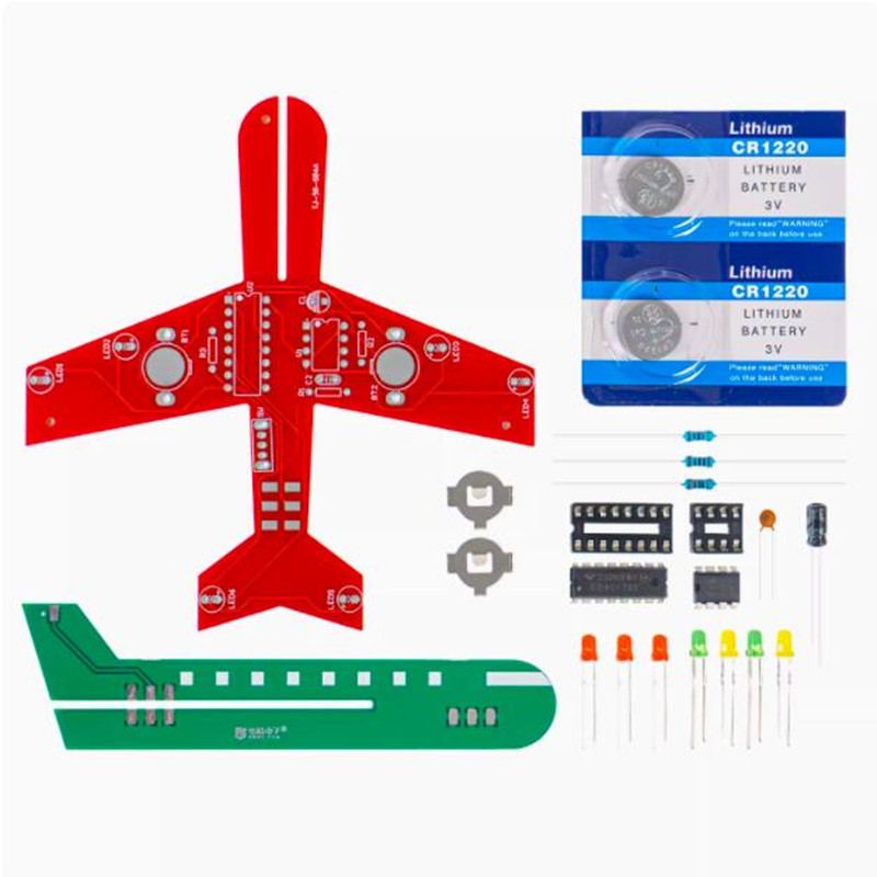 Kit elektronik pesawat DIY LED - Diy Electronics Projects For Students ulasan dan harga