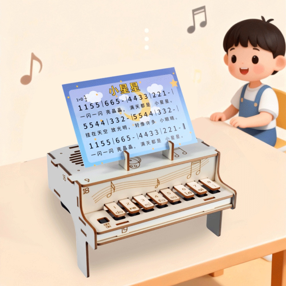 Kit Perakitan Model Piano Elek - Diy Home Electronics Projects ulasan dan harga