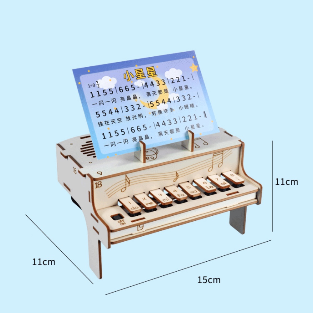 Kit Perakitan Model Piano Elek - Diy Home Electronics Projects ulasan dan harga