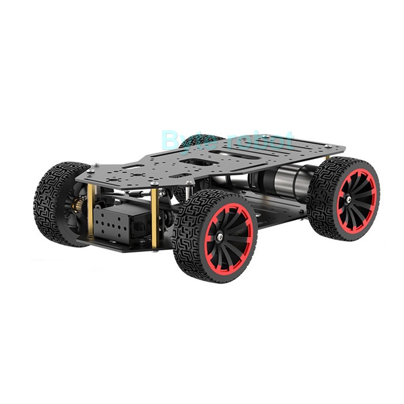 5KG beban 4WD Robot mobil Acke - Diy Robot Electronics Kit ulasan dan harga
