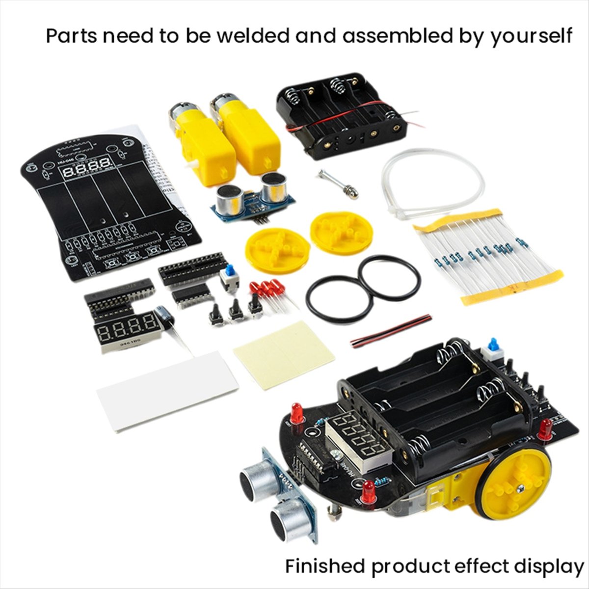 Kit Elektronik DIY Mobil A40I  - Diy Robot Electronics Kit ulasan dan harga
