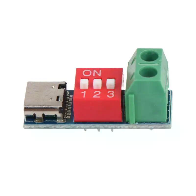 Modul Pemicu PD Tipe-C 5V-20V  - Diy Electronics Repair ulasan dan harga