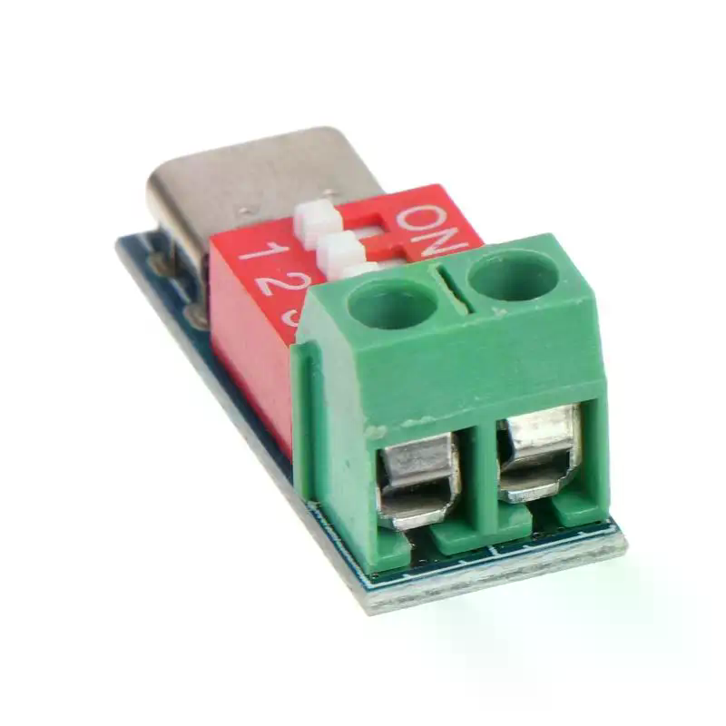 Modul Pemicu PD Tipe-C 5V-20V  - Diy Electronics Repair ulasan dan harga
