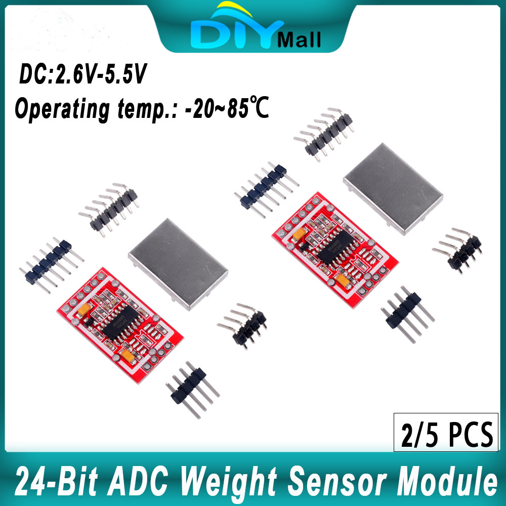 2/5 Buah HX711 24-Bit ADC Modu - Diy Electronics Load Cell ulasan dan harga