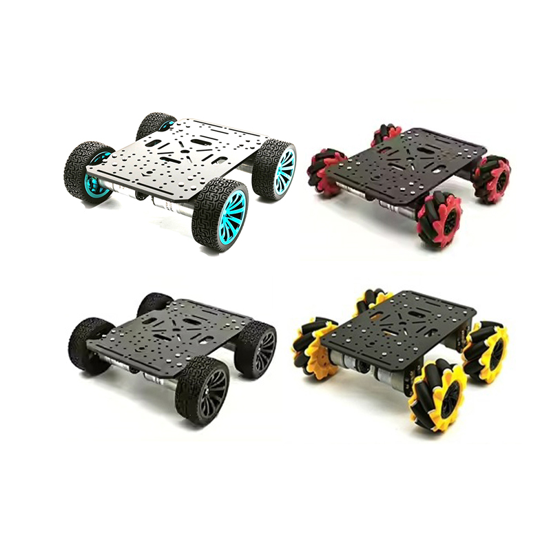 Sasis Mobil Robot 4WD dengan M - Diy Robot Electronics Kit ulasan dan harga