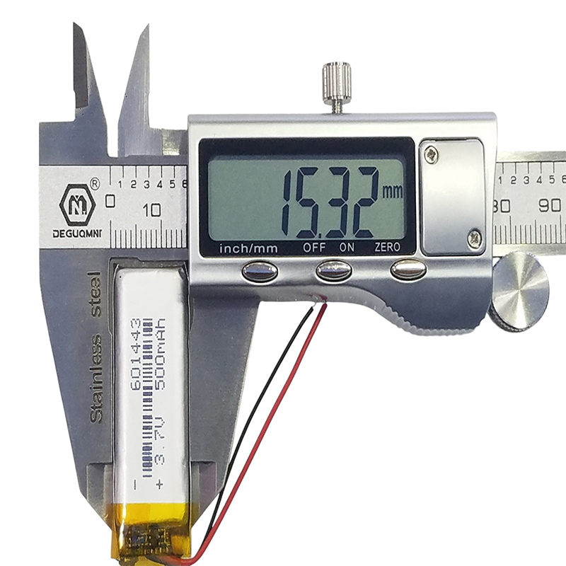 Baterai Li-ion 3.7V 500mAh Rin - Diy Wearable Electronics ulasan dan harga